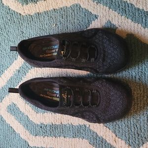 Skechers Relaxed Fit Memory Foam Slip On Sneakers